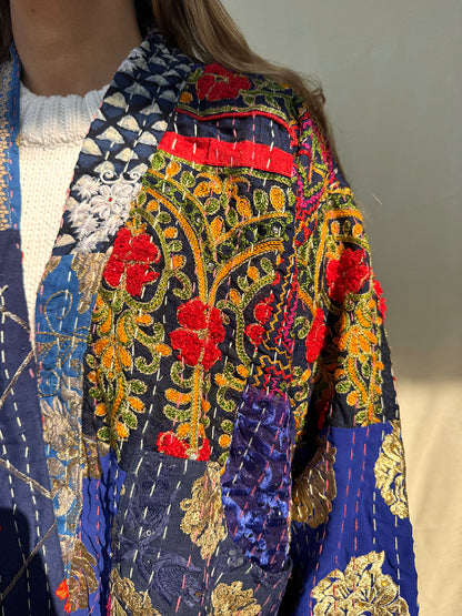 Iris Patchwork Kimono Jacket n.21