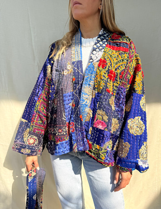 Iris Patchwork Kimono Jacket n.21