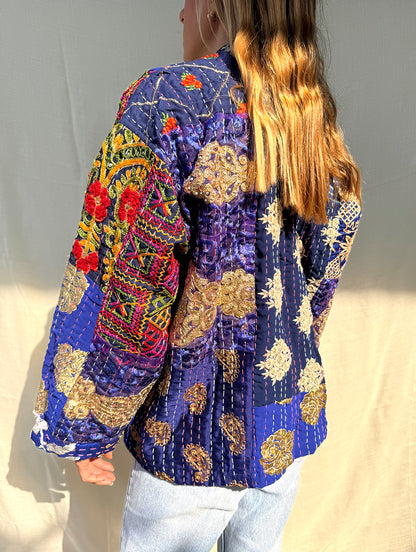 Iris Patchwork Kimono Jacket n.21