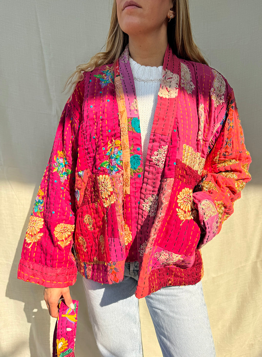Iris Patchwork Kimono Jacket n.22
