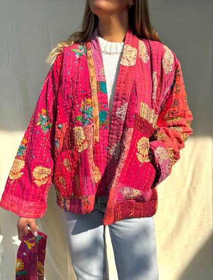 Iris Patchwork Kimono Jacket n.22