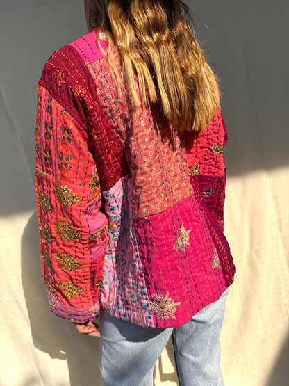 Iris Patchwork Kimono Jacket n.22