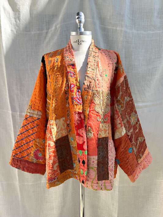 Iris Patchwork Kimono Jacket n.6