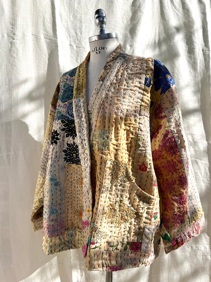 Iris Patchwork Kimono Jacket n.10