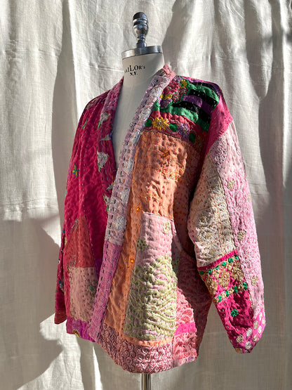 Iris Patchwork Kimono Jacket n.7