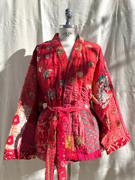 Iris Patchwork Kimono Jacket n.9