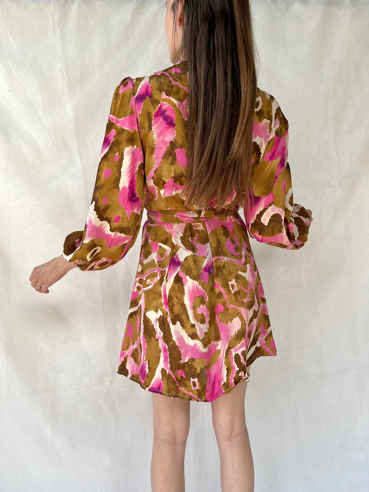 Silk Lea Short Dress n.8 - Bohemia Couture