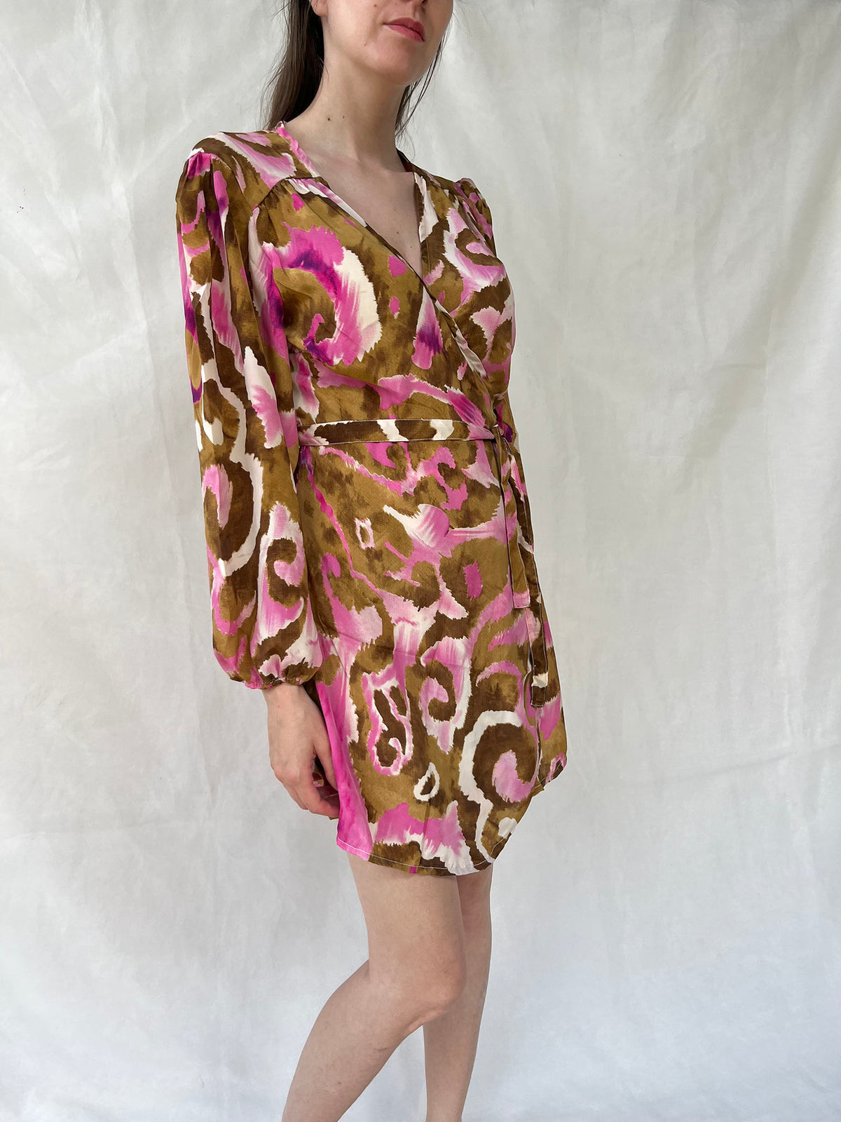 Silk Lea Short Dress n.8 - Bohemia Couture