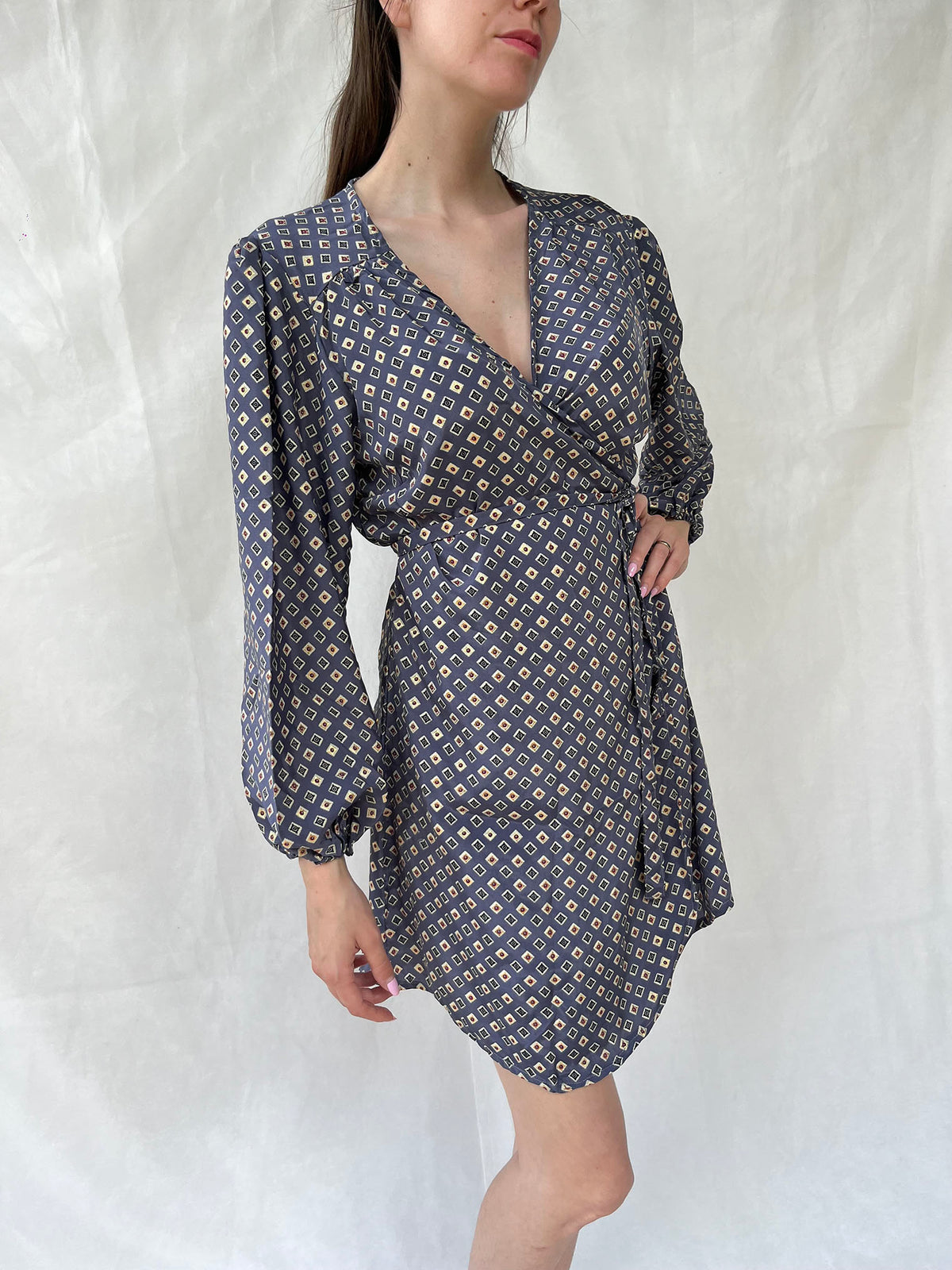 Silk Lea Short Dress n.9 - Bohemia Couture