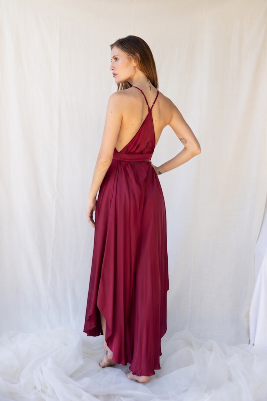 Mafalda Dress n.4 Burgundy