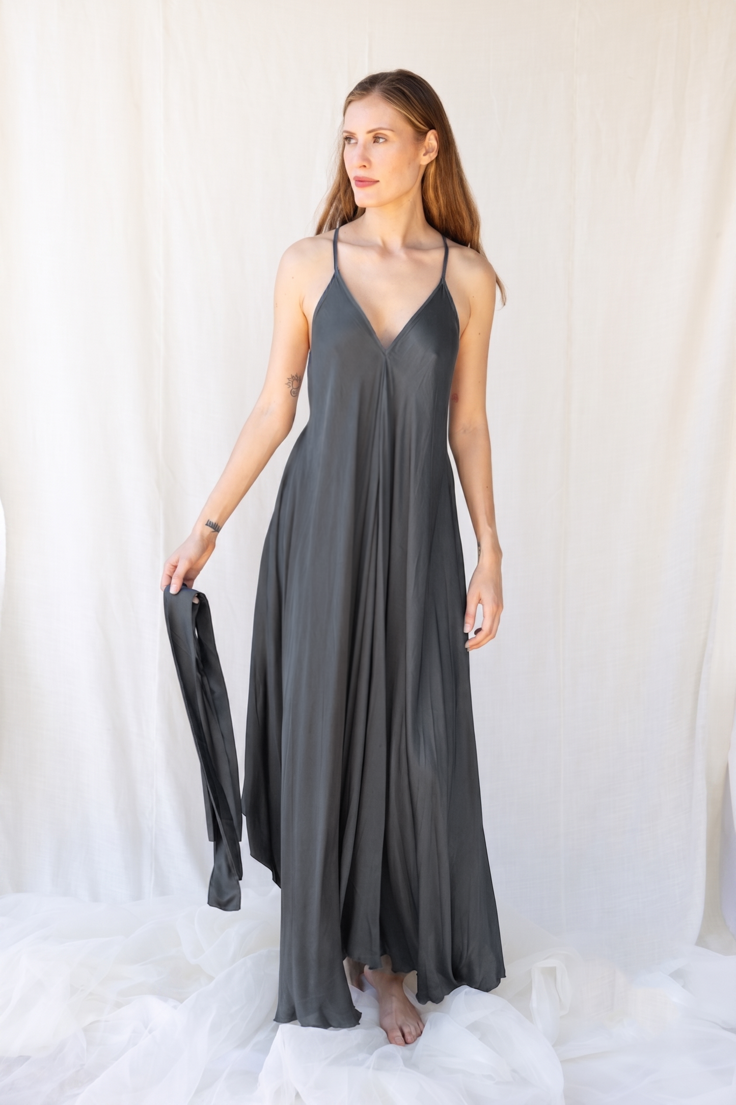 Mafalda Dress n.7 Gunmetal Grey