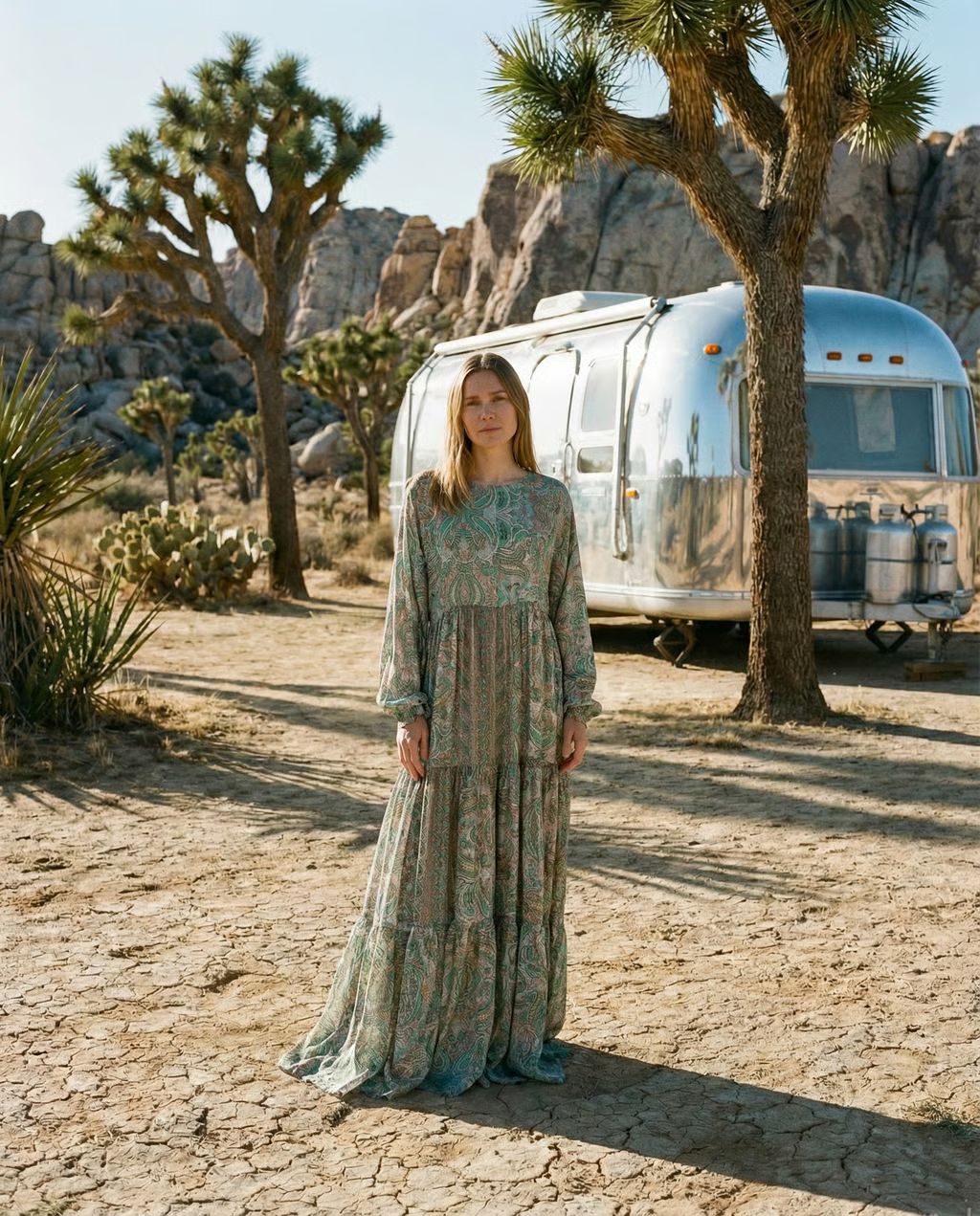 Silk Angelica Long Dress n.1