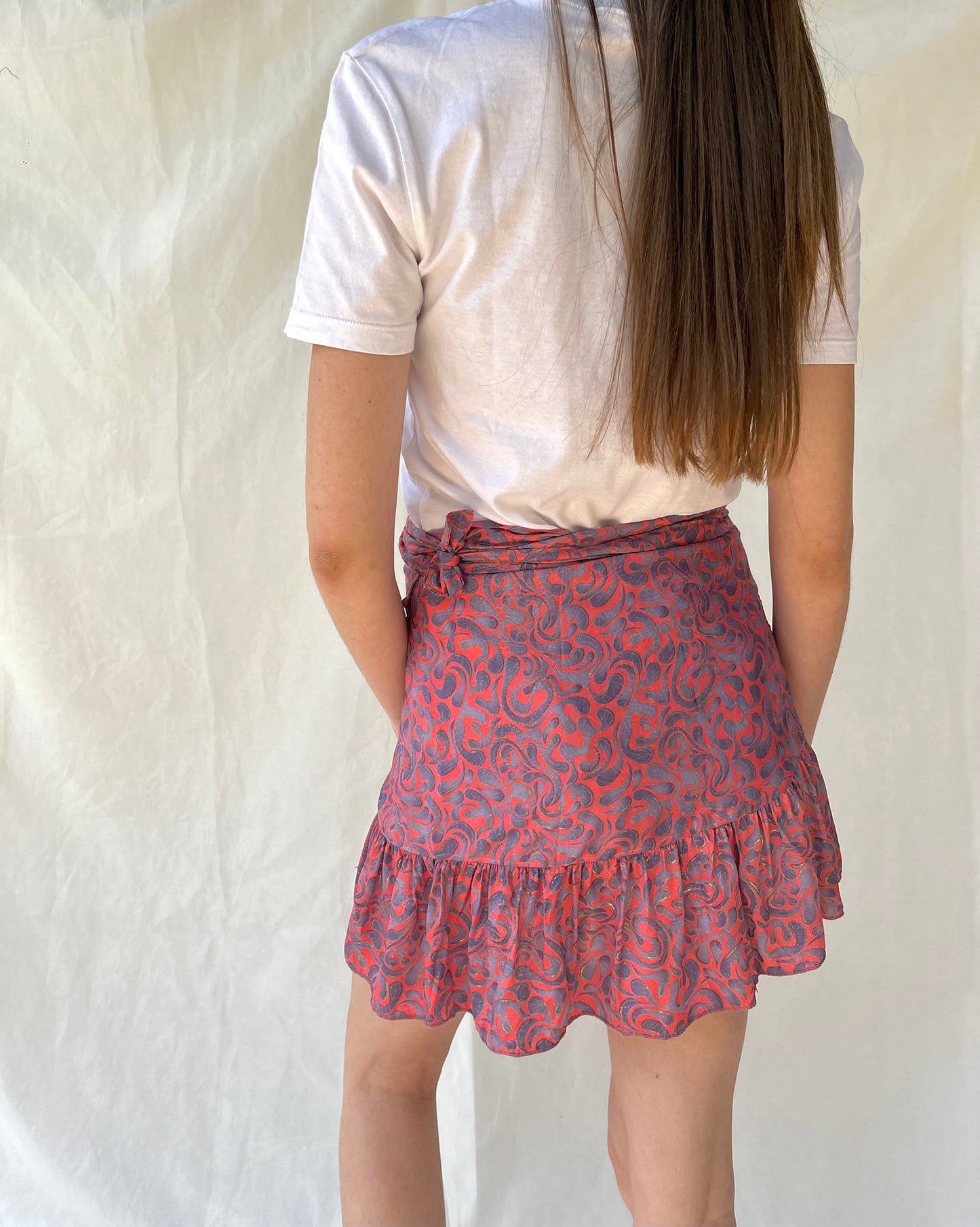 Silk Rio Mini Skirt n.30