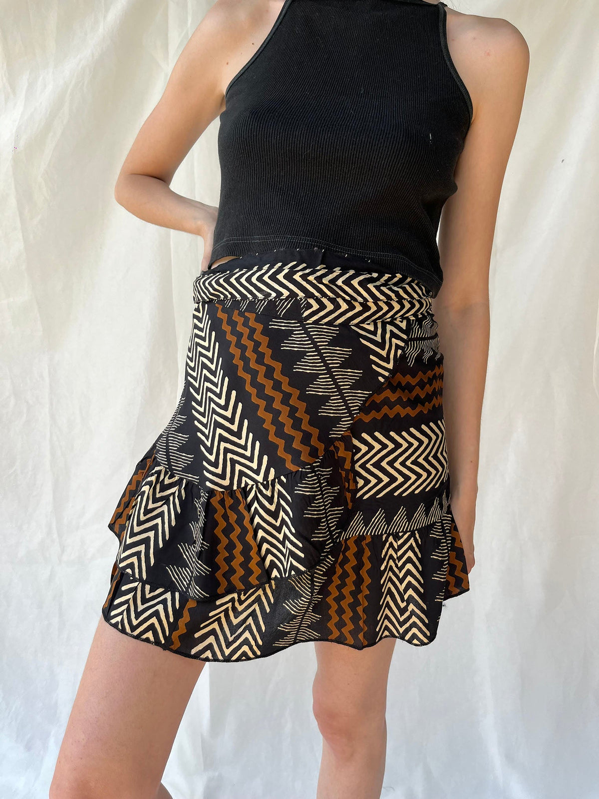 Viscose Rio Mini Skirt n.3 - Bohemia Couture