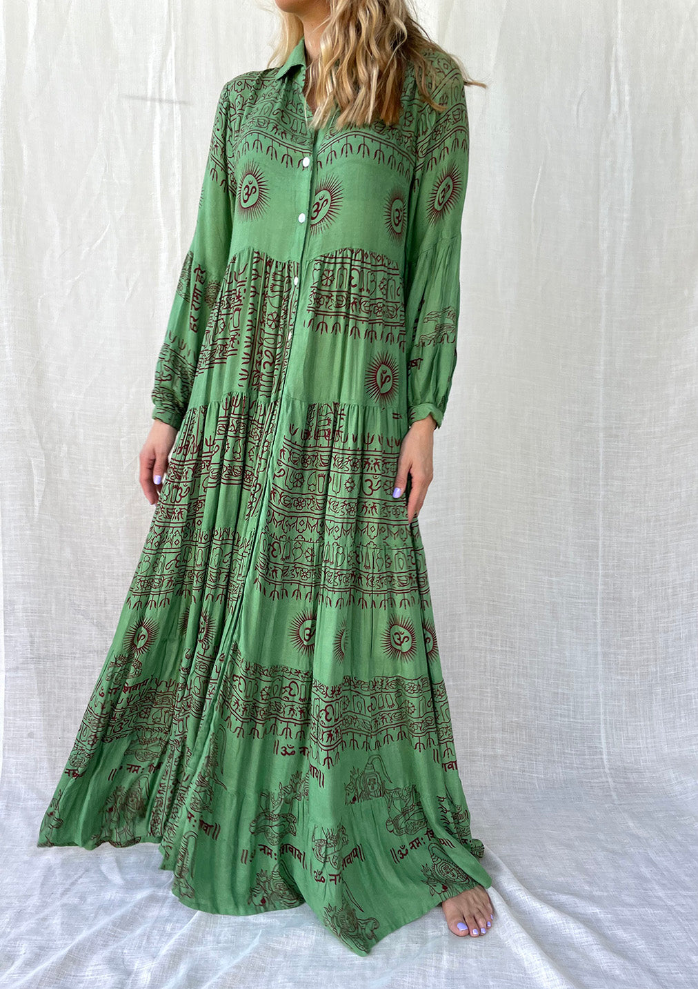 Bohemia Couture Bombay St Barth Long Dress