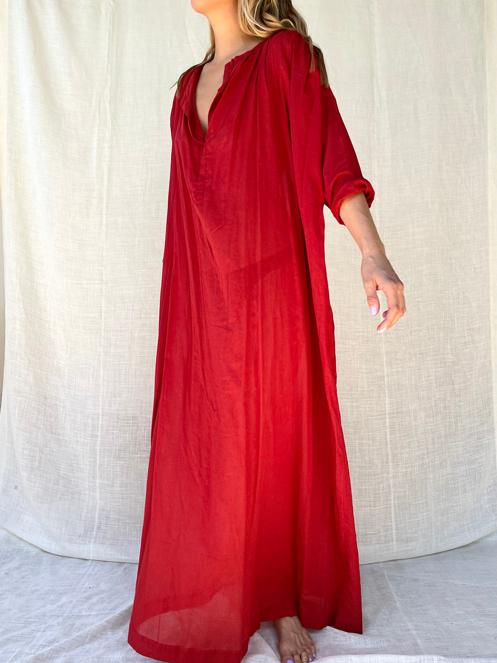 Cotton Olimpia Long Dress - Sample n.38