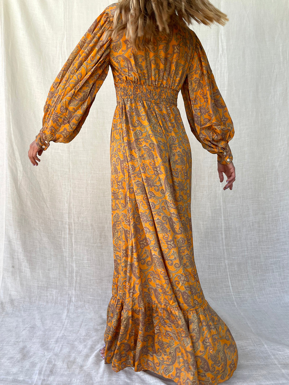 Silk Lady Long Dress - Sample n.42