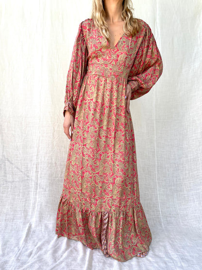 Silk Lady Long Dress - Sample n.70