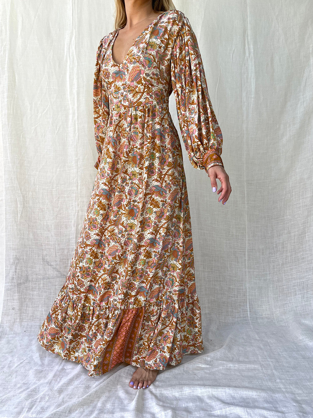 Silk Lady Long Dress - Sample n.71