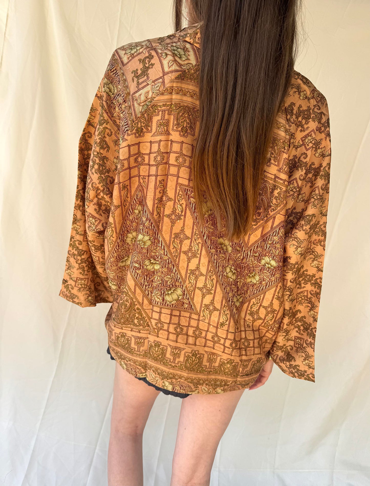 Santal Vintage Silk Shirt n.10