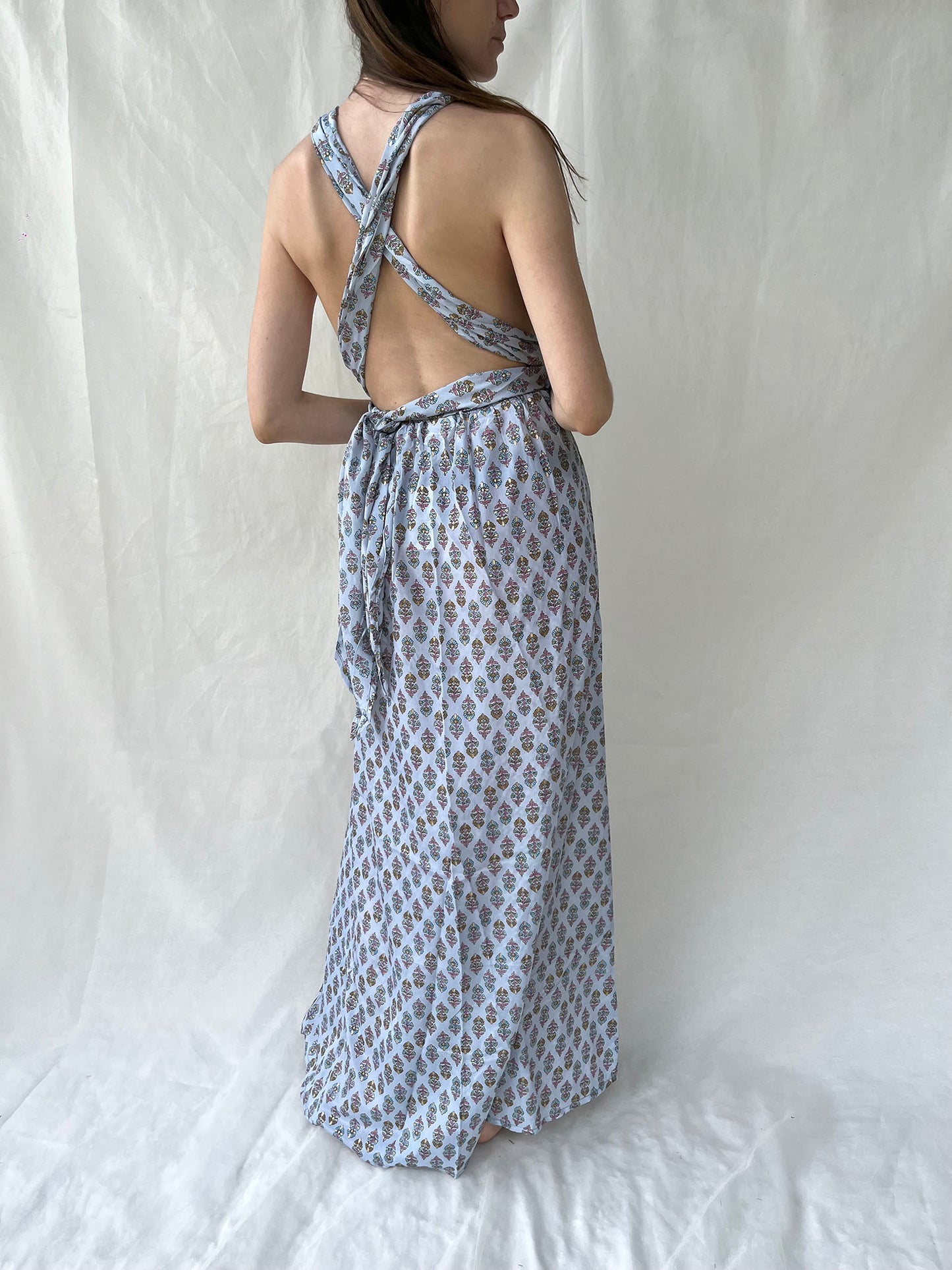 Silk Scarlett Long Dress n.10