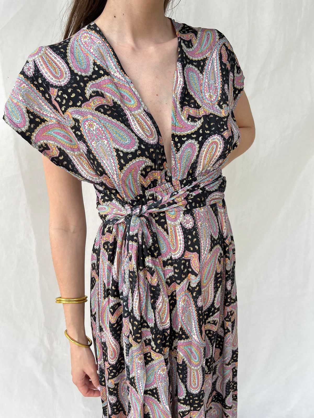 Silk Scarlett Long Dress n.11 - Bohemia Couture
