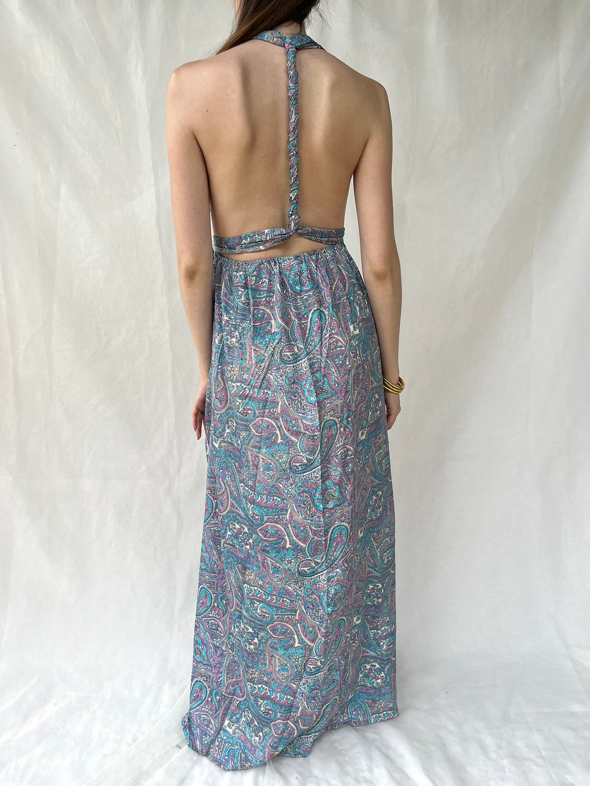 Silk Scarlett Long Dress n.12 - Bohemia Couture