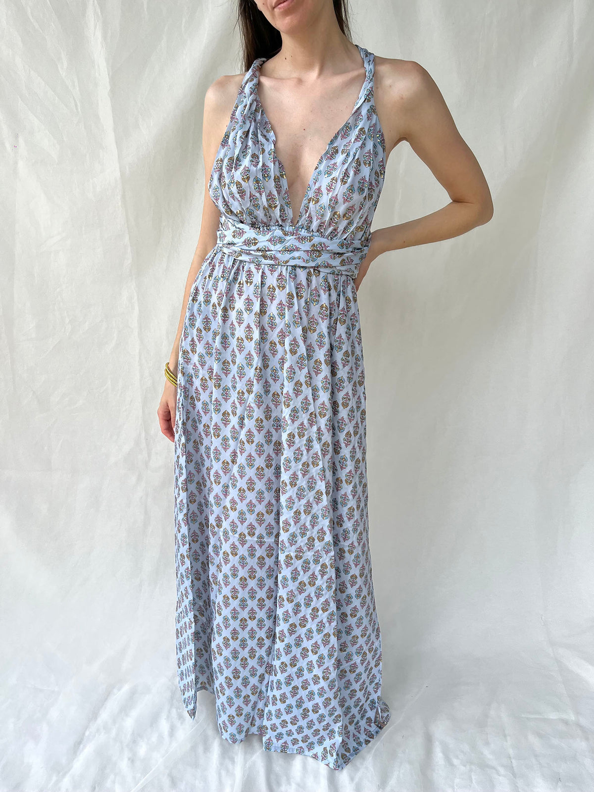 Silk Scarlett Long Dress n.10 - Bohemia Couture