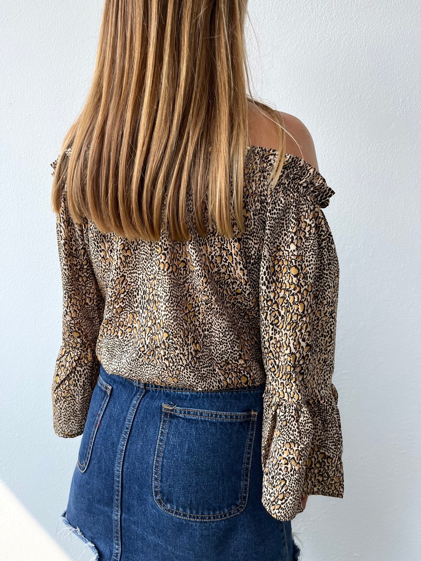 Silk Gypsy Top n.6 - Leopard