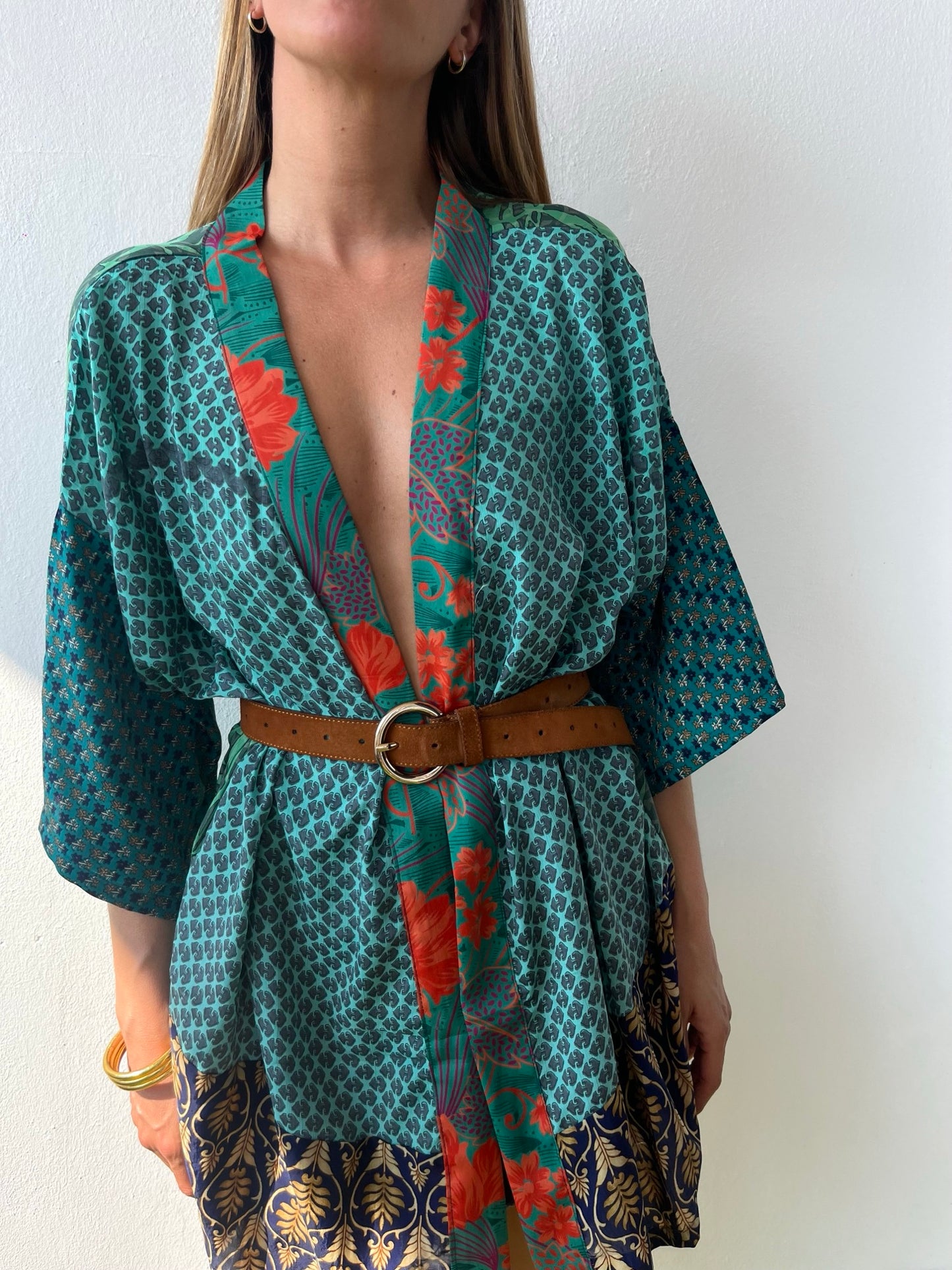 Silk Short Cardigan n.181