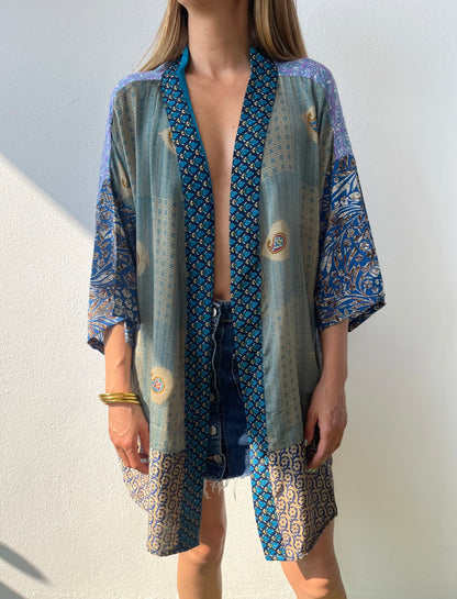 Silk Short Cardigan n.182