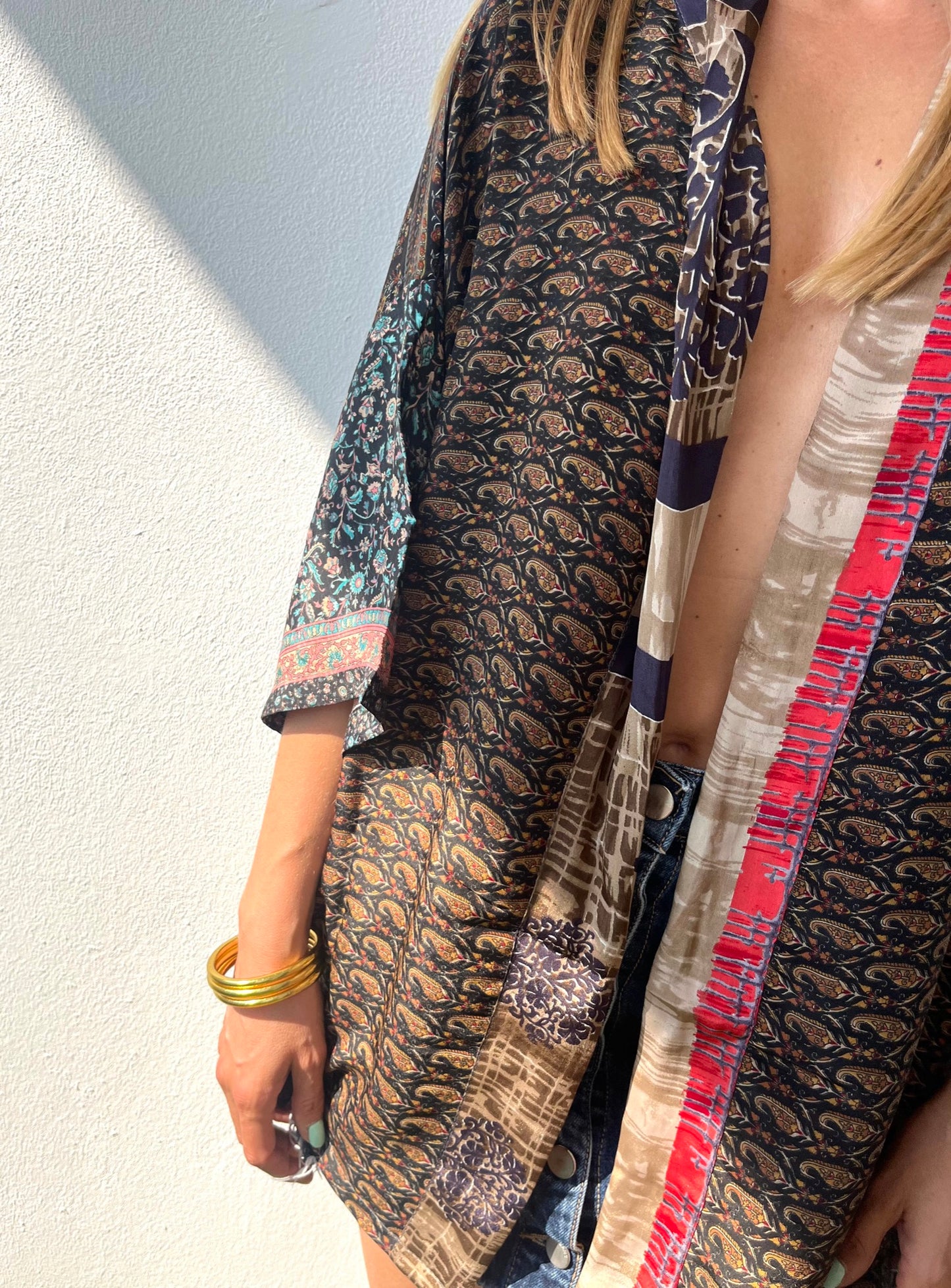Silk Short Cardigan n.183