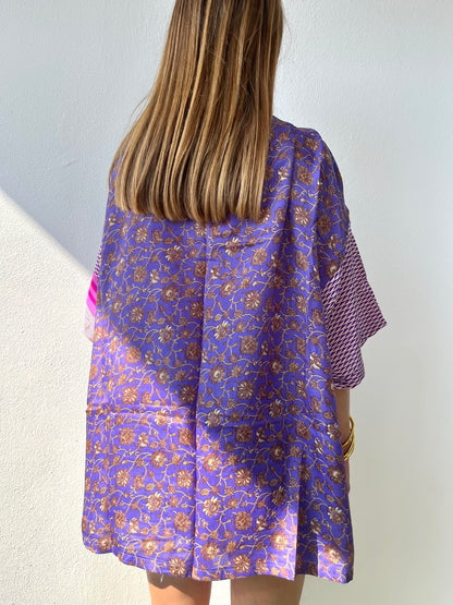 Silk Short Cardigan n.184