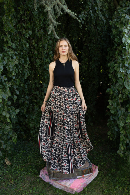Silk Julia Skirt n.9
