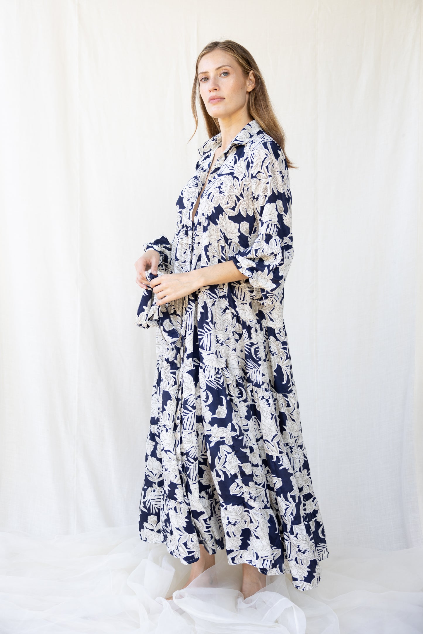 Silk St. Barth Long Dress n.17