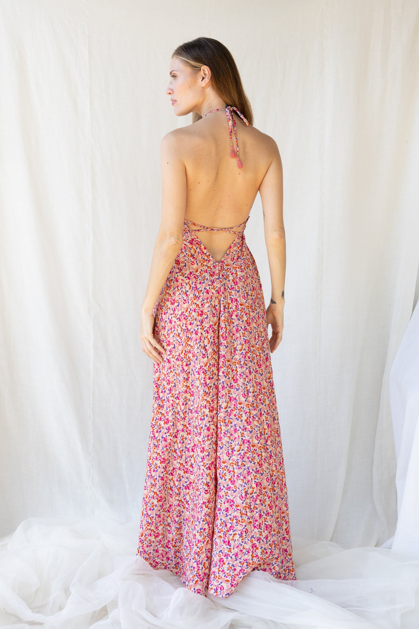 Silk Venus Long Dress n.6