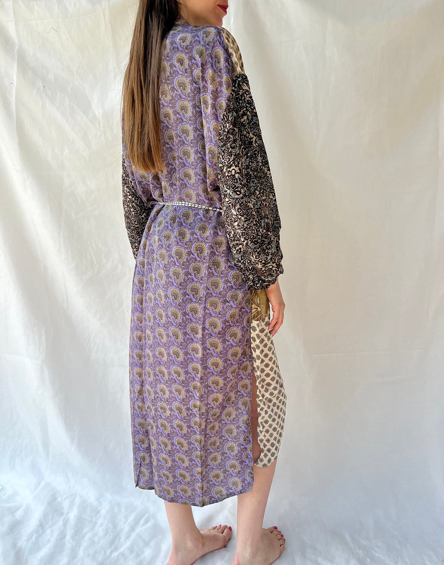 Silk Long Cardigan n.33