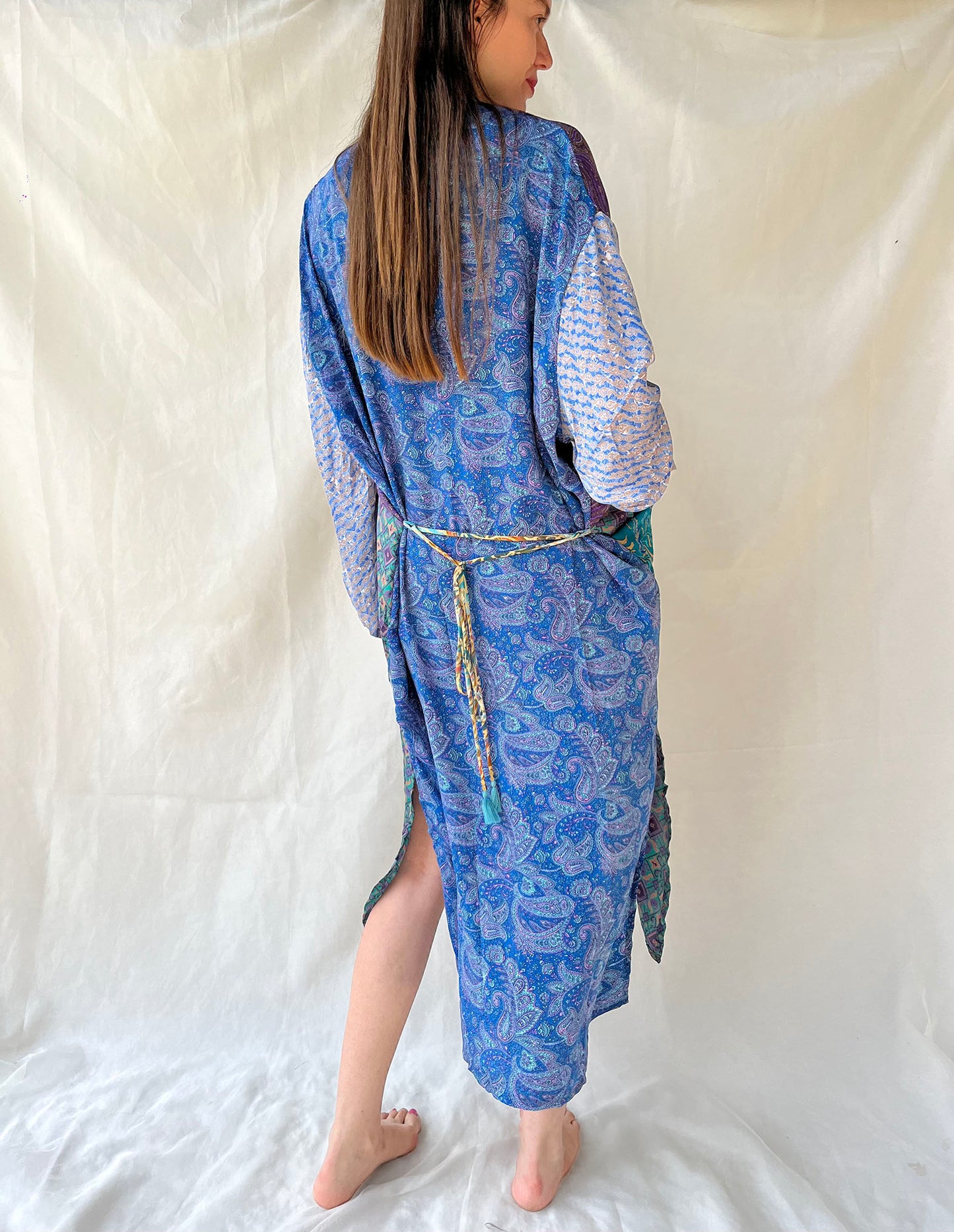 Silk Long Cardigan n.35