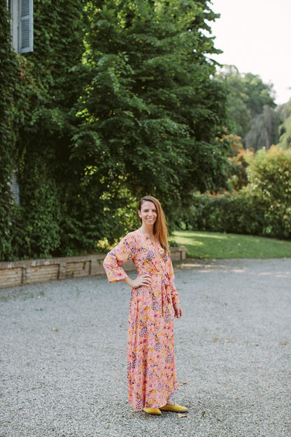 Silk Olivia Long Dress n.8