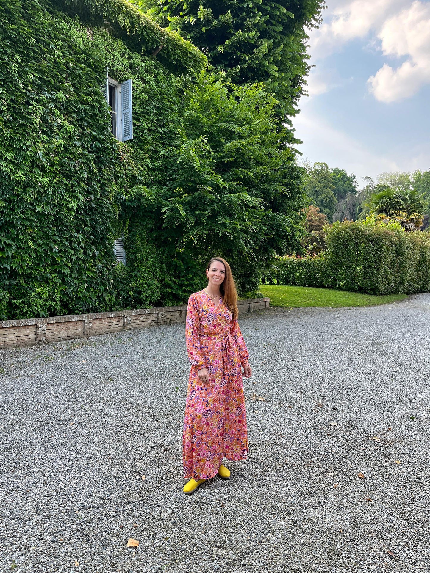 Silk Olivia Long Dress n.8