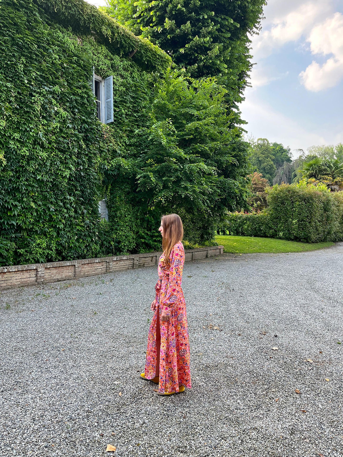 Silk Olivia Long Dress n.8