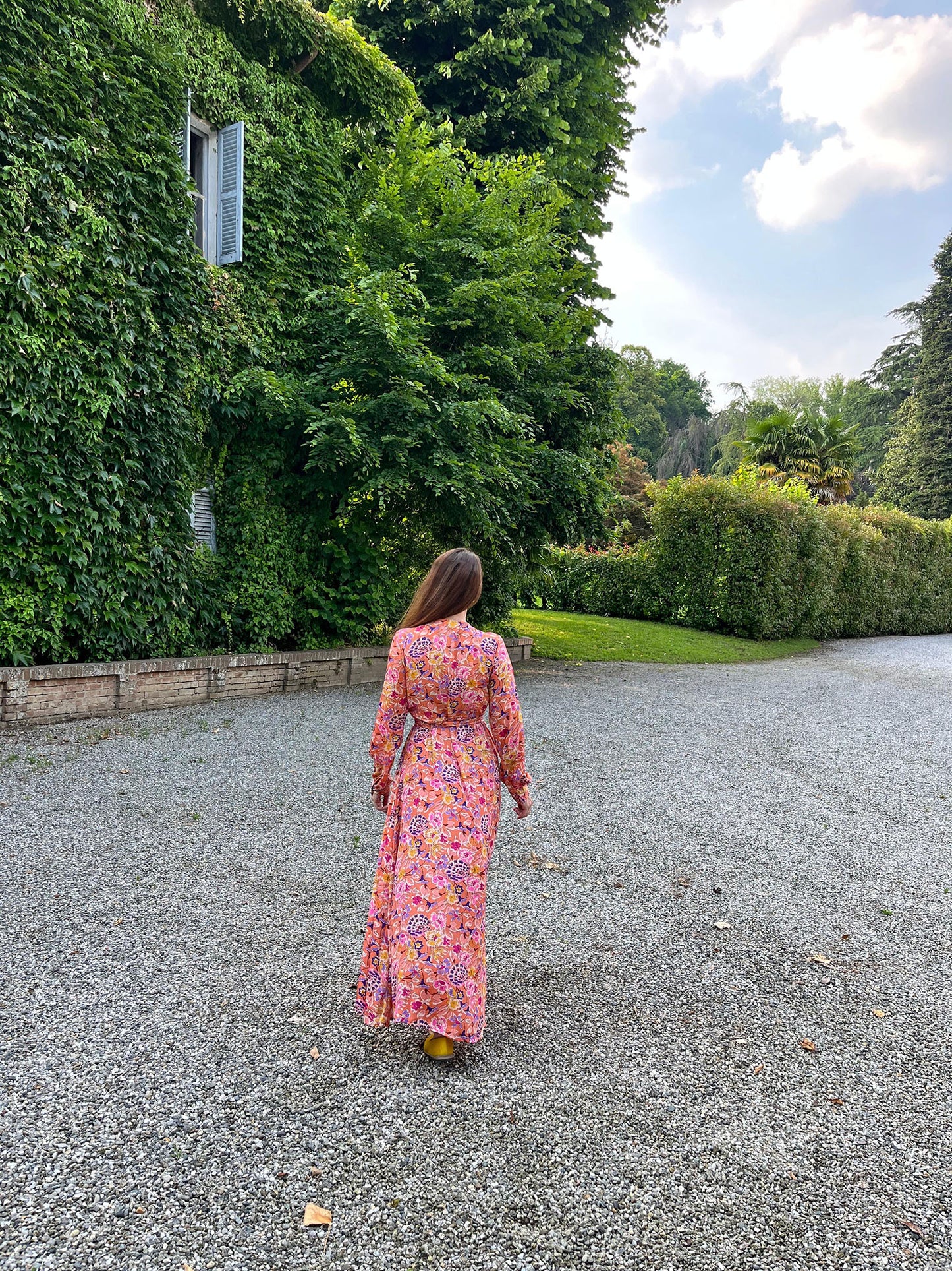 Silk Olivia Long Dress n.8