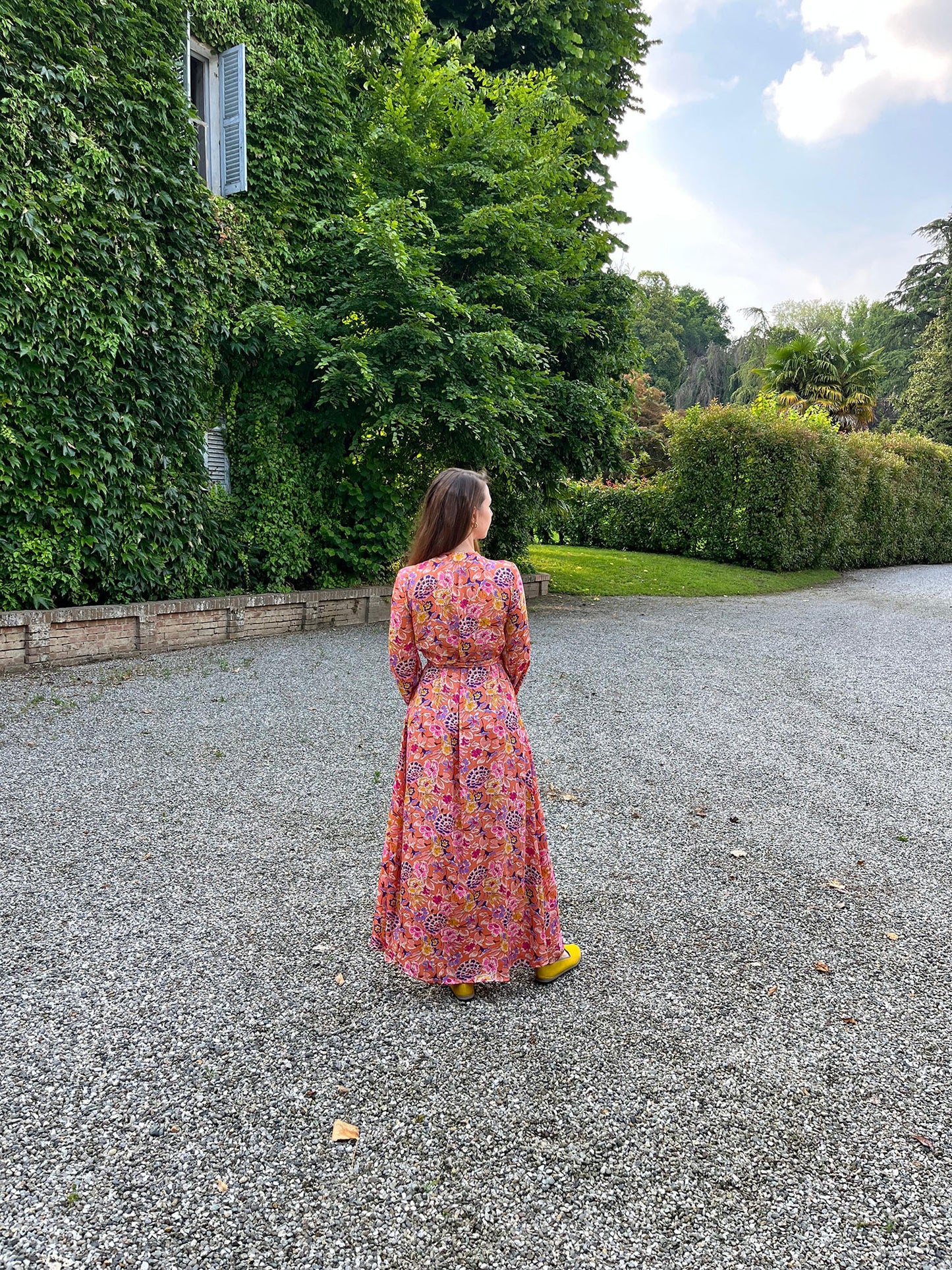 Silk Olivia Long Dress n.8