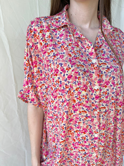 Silk Oversize Shirt Dress n.13