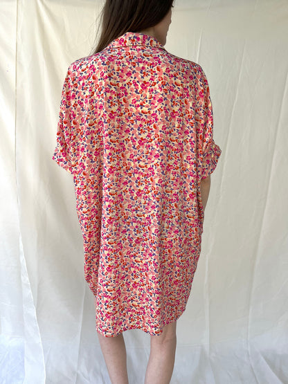 Silk Oversize Shirt Dress n.13