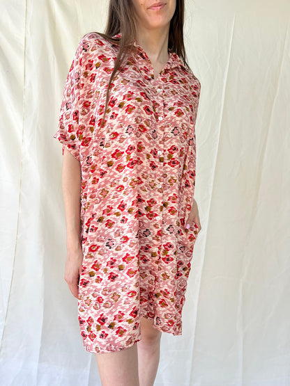 Silk Oversize Shirt Dress n.14