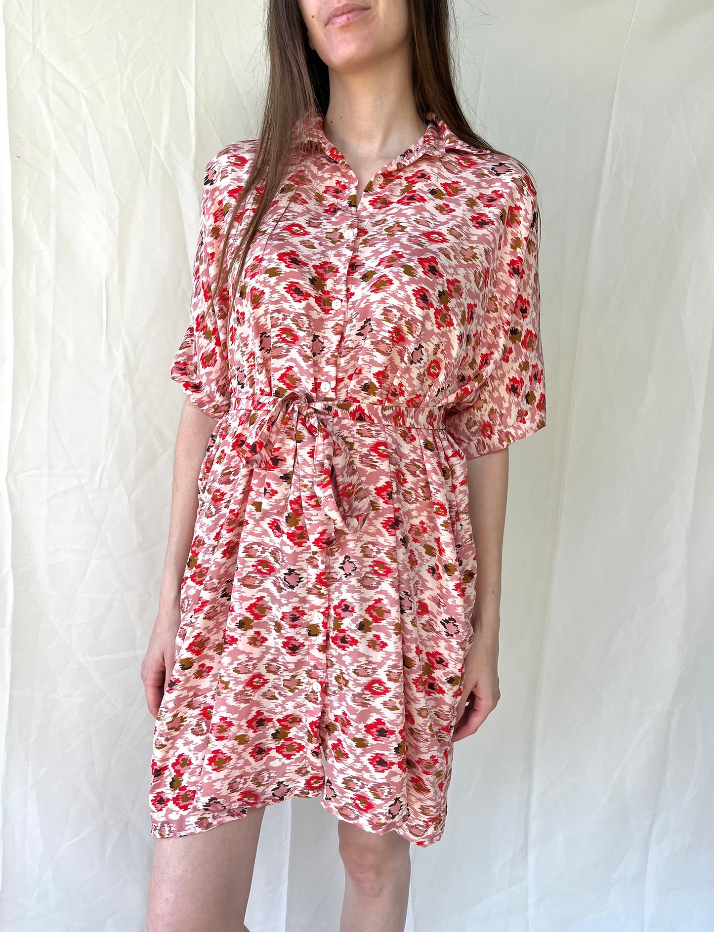Silk Oversize Shirt Dress n.14