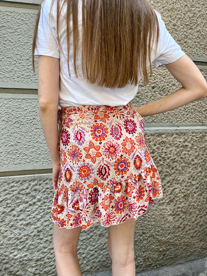 Silk Rio Mini Skirt n.25