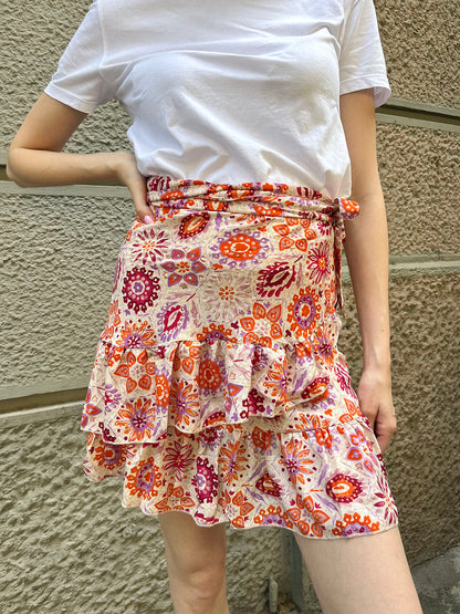 Silk Rio Mini Skirt n.25