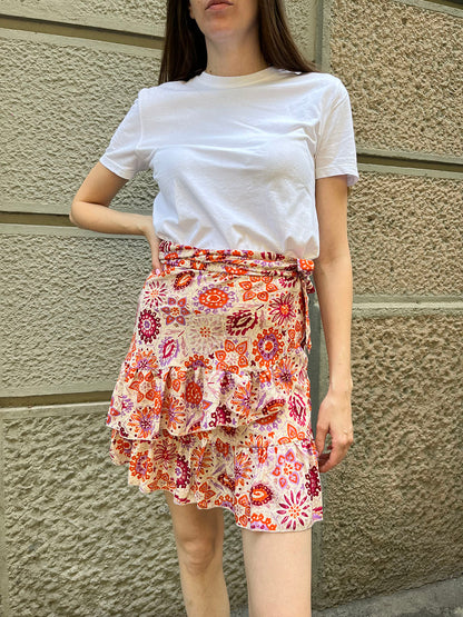 Silk Rio Mini Skirt n.25